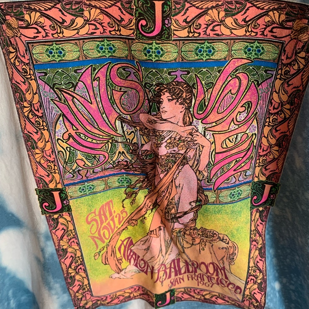 Janis Joplin tank top tye dye - Picture 2 of 4